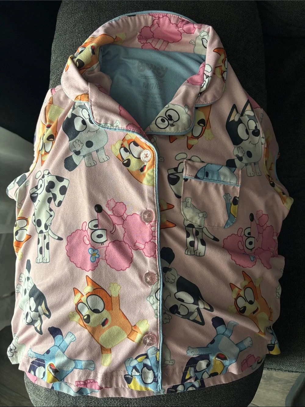 Girls' Bluey pajama set